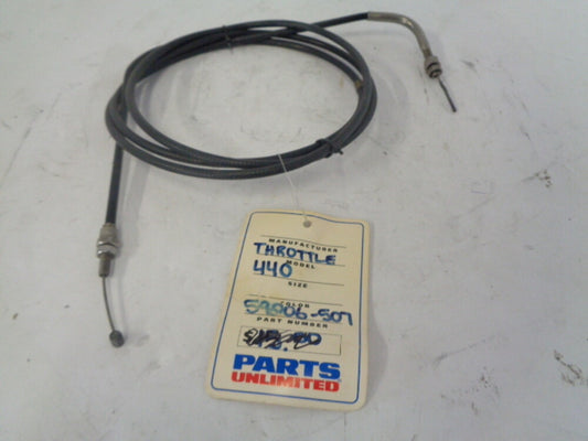 Kawasaki Jet Ski 1977 JS440 NEW OEM Throttle Cable Assembly # 59206-507