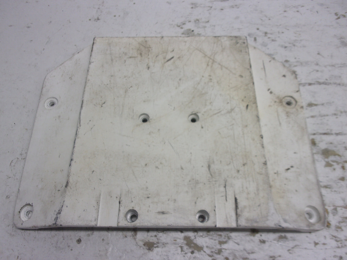 Kawasaki Jet Ski 1998 ZXI 1100 Ride Plate / Jet Pump Cover White 59446-3741-8C