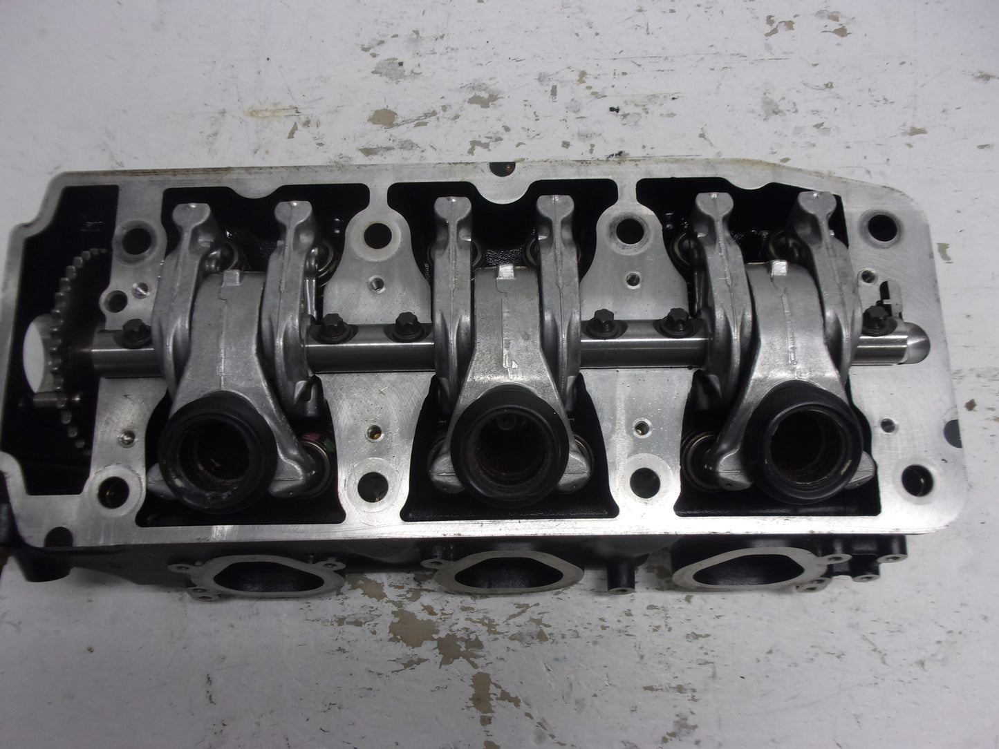SeaDoo Bombardier 2003 GTX Supercharged OEM Complete Cylinder Head # 420613975
