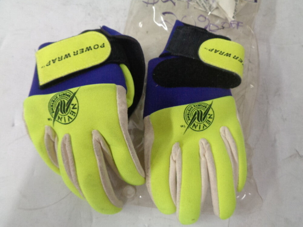 Personal Watercraft PWC New Vintage PowerGrip Full Finger Riding Gloves Small
