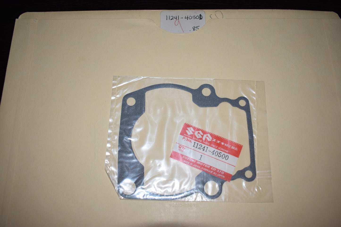 1982-84 Suzuki PE175 Cylinder Base Gasket 11241-40500