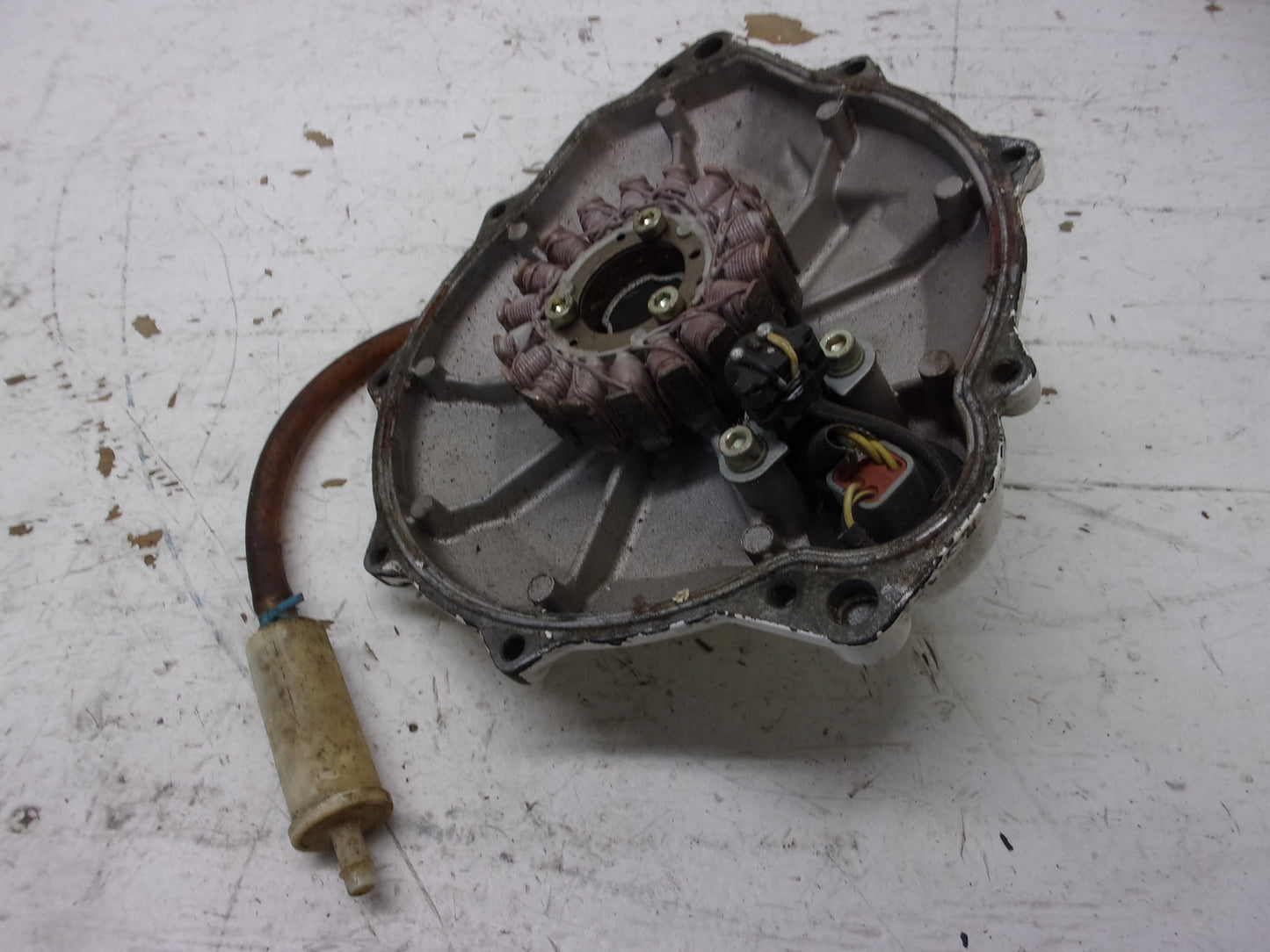 Sea Doo Bombardier 1995-1997 GSX GTX XP SPX OEM White Ignition Cover # 290810721