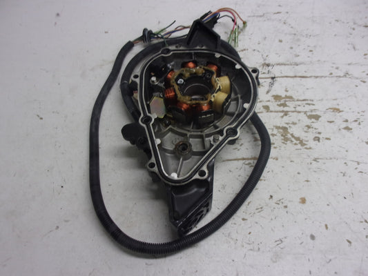 Yamaha 1999-2000 GP XL 800 Oil Pump Stator + Flywheel Cover # 66E-81337-10-8P