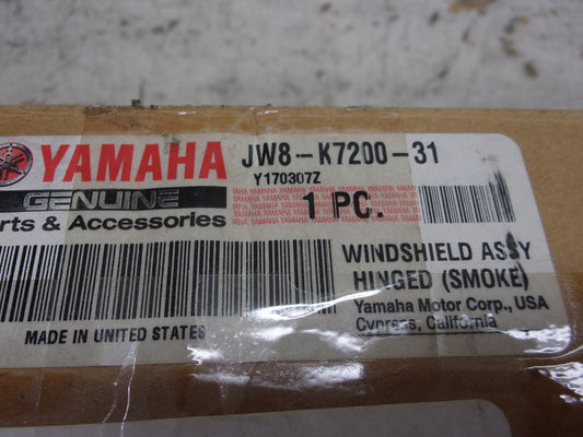 Yamaha Golf Cart 2013-2016 The Drive OEM New Folding Windscreen JW8-K7200-31-00