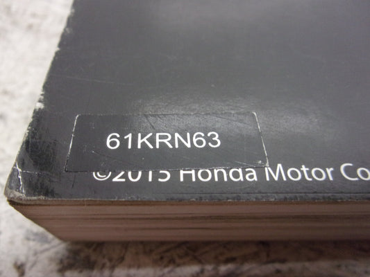 Honda Dirt Bike MX 2014-2007 CRF250R OEM Service Manual Part# 61KRN63