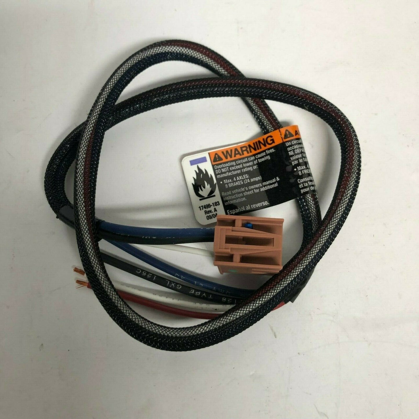 Tow Ready GMC Chevrolet Single Plug Brake Control Wiring Adapter Part# 20263