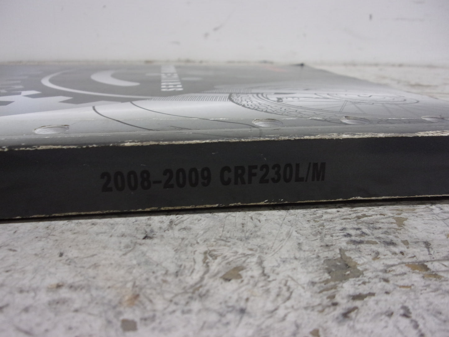 Honda Dirt Bike MX 2008-2009 CRF250L/M OEM Service Manual Part# 61KFB01
