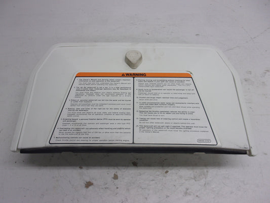 Kawasaki Jet Ski 1989-1996 TS OEM White Glove Box + Lid Part# 39012-3708-8C