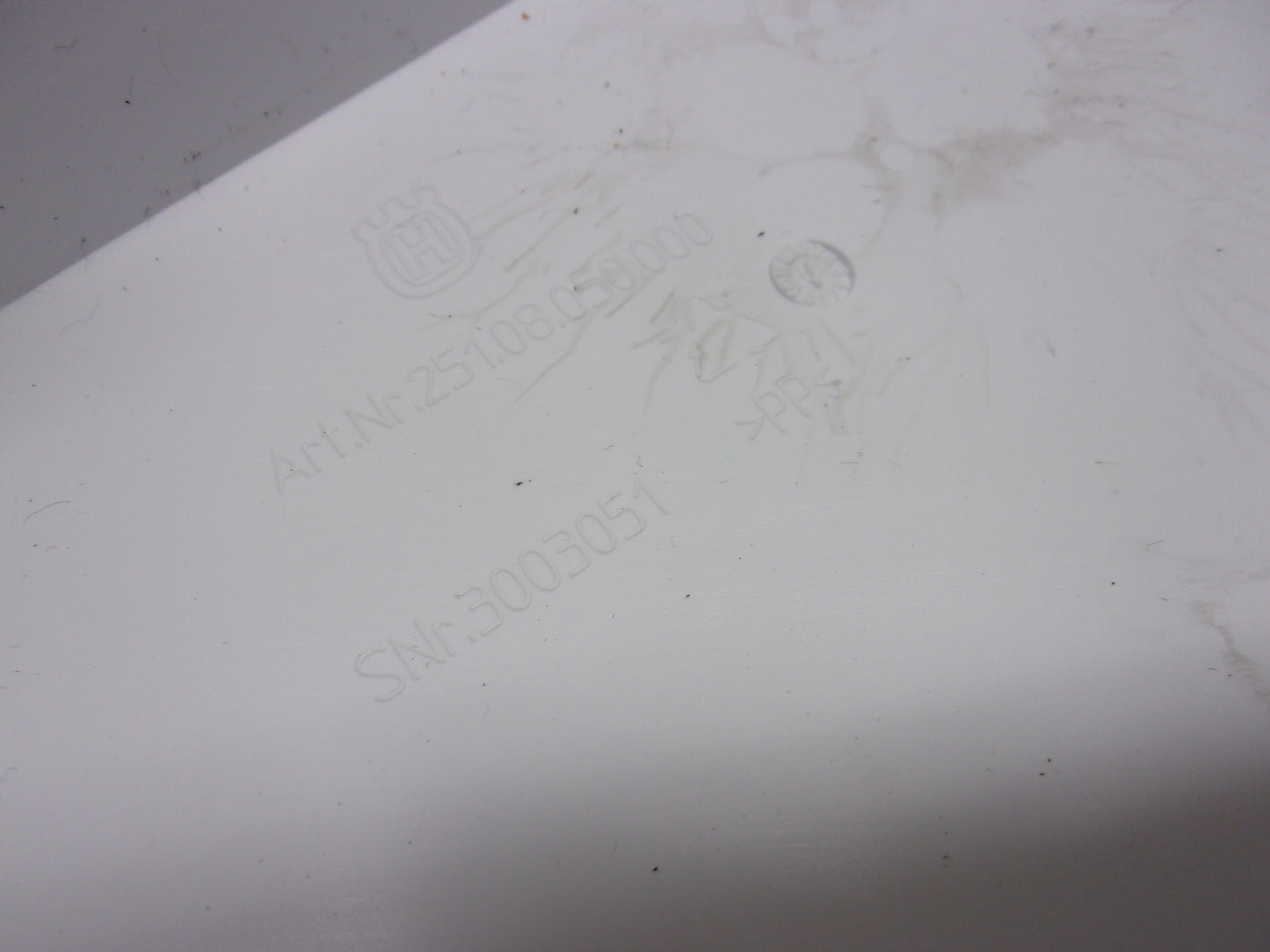 Husqvarna 2019-2020 FC FS FX TC TX OEM White LH Spoiler Part# 2510805400028B