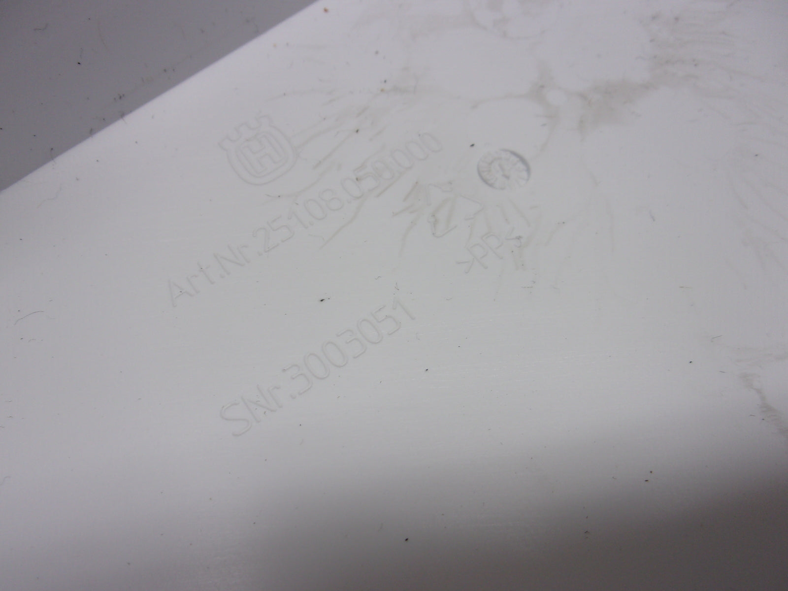 Husqvarna 2019-2020 FC FS FX TC TX OEM White LH Spoiler Part# 2510805400028B