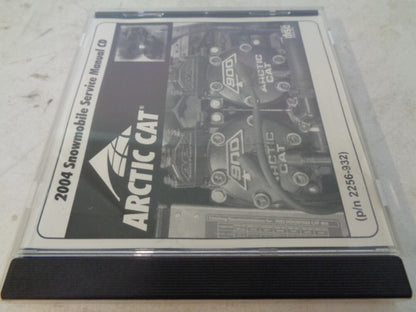 Arctic Cat 2004 Snowmobile Service Manual CD Disc Part# 2256-932