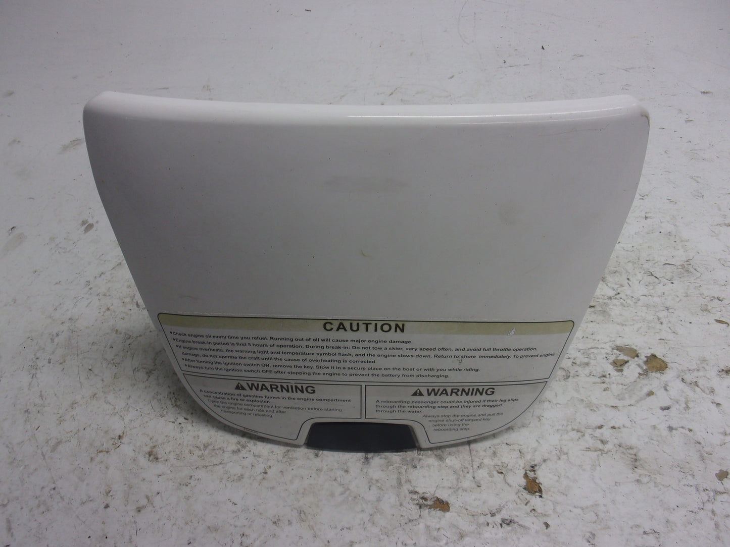 Kawasaki Jet Ski 2001-2013 STX-12F/15F Complete White Glove Box 14091-3710-8C