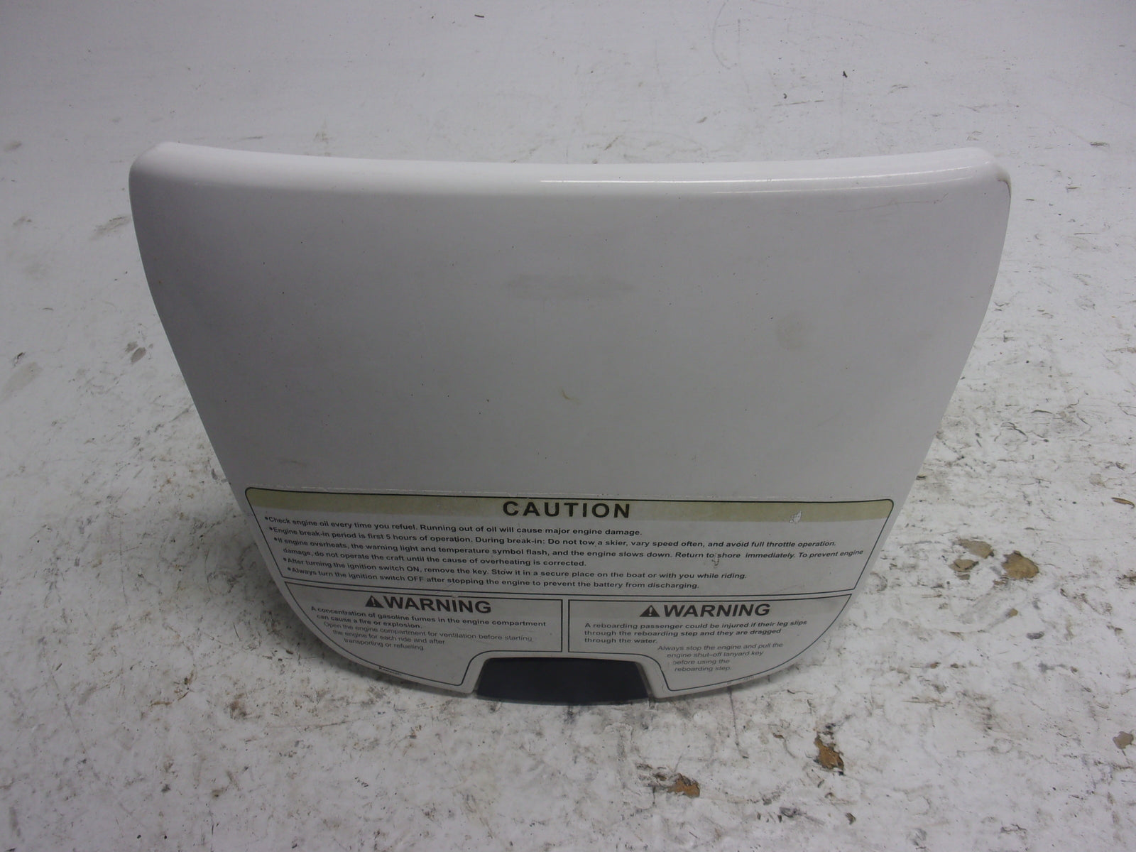Kawasaki Jet Ski 2001-2013 STX-12F/15F Complete White Glove Box 14091-3710-8C