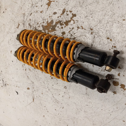 Ski-Doo Snowmobile 2002-2003 Summit OEM Yellow Front Shock Set Part# 505070752