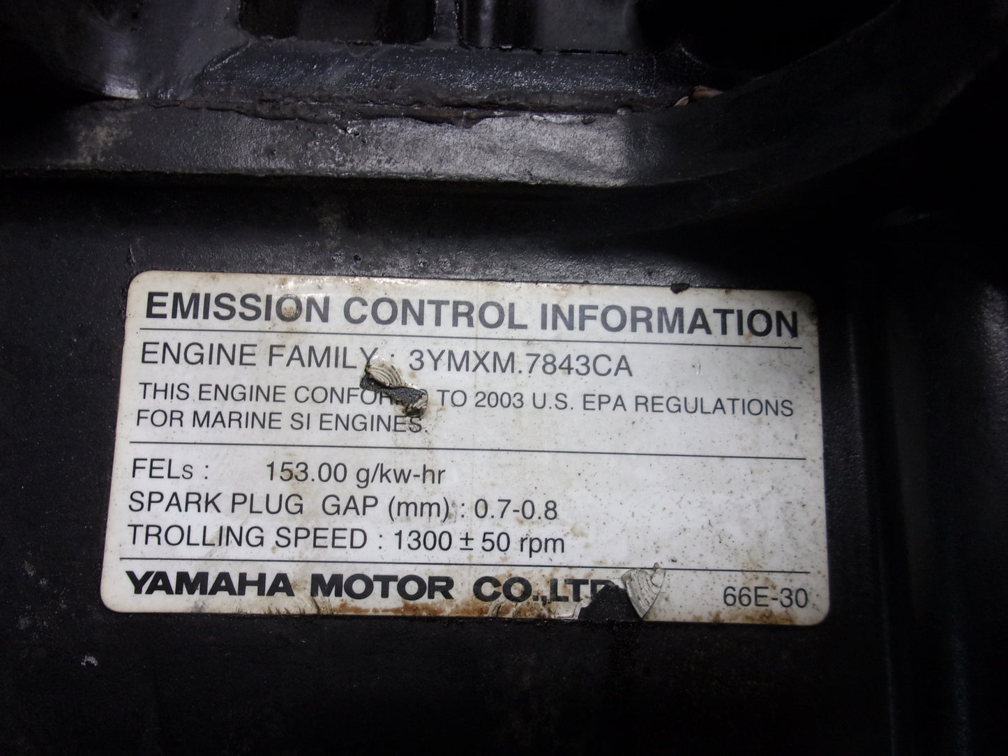 Yamaha WaveRunner 1998 GP 800 OEM Crankcase Assembly Part# 66E-15100-00-8P