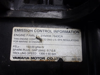 Yamaha WaveRunner 1998 GP 800 OEM Crankcase Assembly Part# 66E-15100-00-8P