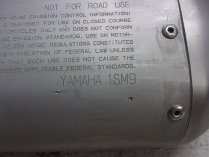 Yamaha Dirt Bike 2016 YZ250 OEM Exhaust Silencer / Pipe Part# 1SM-14750-90-00