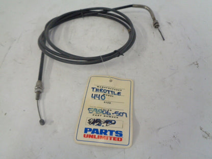 Kawasaki Jet Ski 1977 JS440 NEW OEM Throttle Cable Assembly # 59206-507