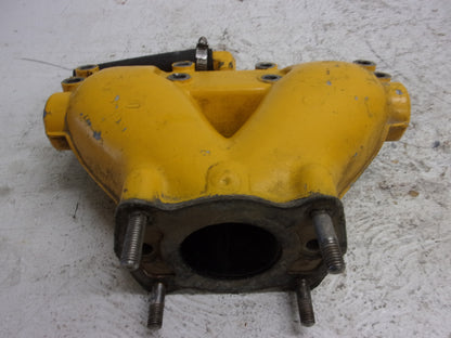 Sea Doo Bombardier 1989-1990 SP OEM Yellow Exhaust Manifold Assembly # 290978058