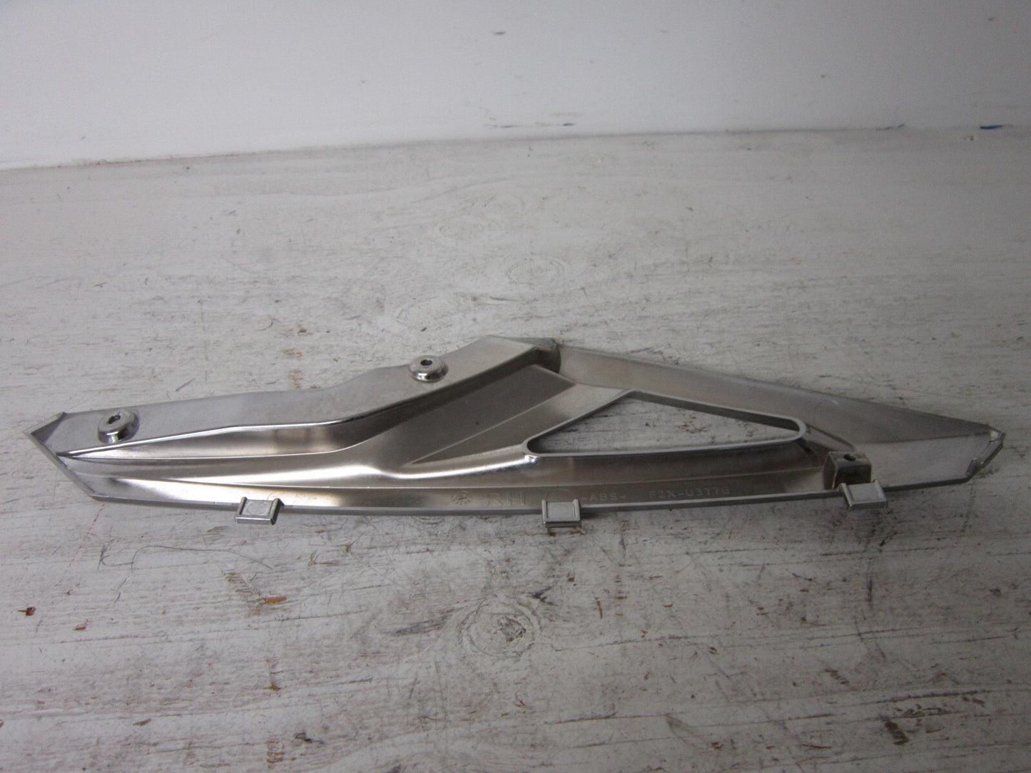Yamaha Waverunner 2015-2020 VXS VXR VX OEM RH Chrome Trim # F2X-U377G-00-00