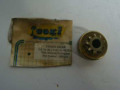 Sea Doo Bombardier 580 650 720 cc Goki Starter Pinion Gear NEW Part# OEP104