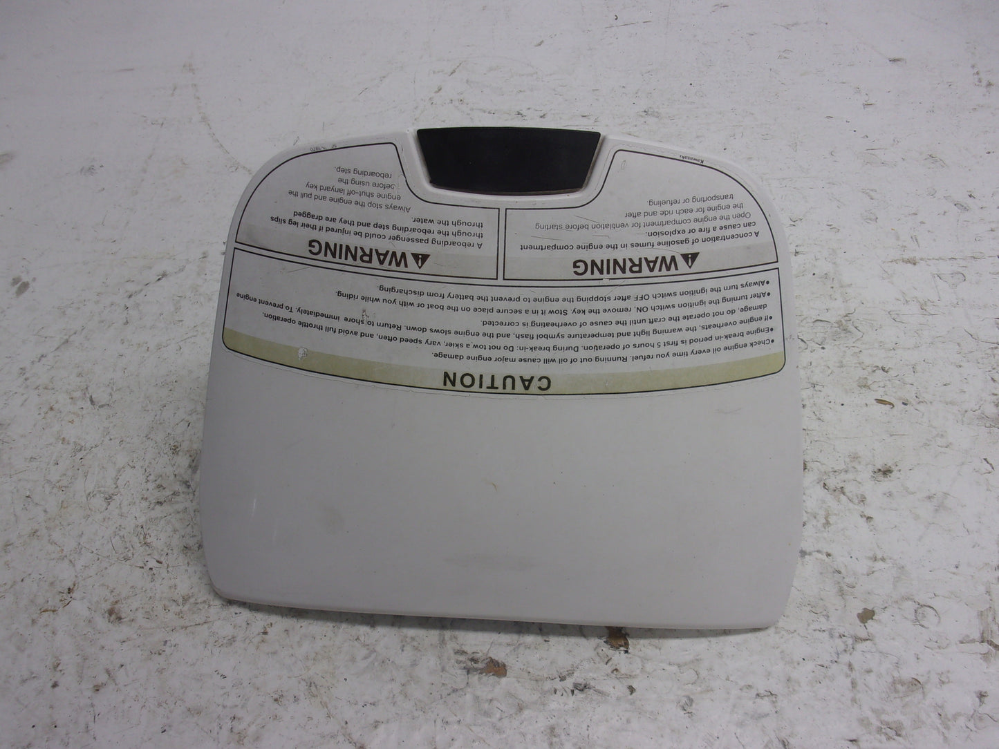 Kawasaki Jet Ski 2001-2013 STX-12F/15F Complete White Glove Box 14091-3710-8C
