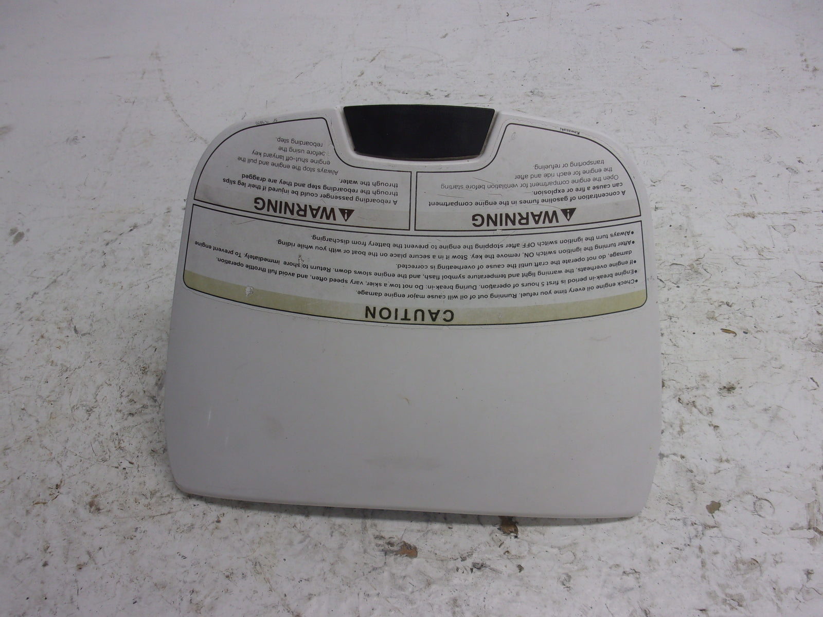 Kawasaki Jet Ski 2001-2013 STX-12F/15F Complete White Glove Box 14091-3710-8C