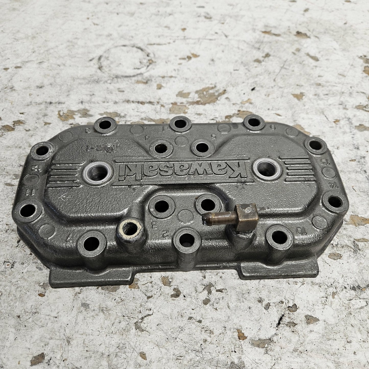 Kawasaki Jet Ski 1991-1995 650 Jet Mate X2 TS SC Silver Cylinder Head 11001-3716