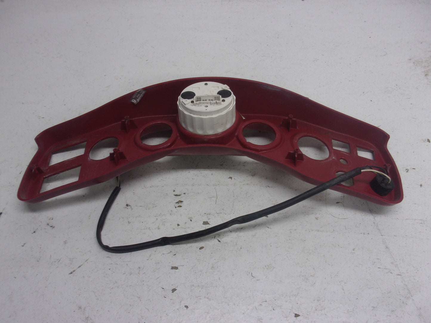 SeaDoo Jet Boat 1999 Challenger 1800 OEM Red Dash Panel & Speedometer 204470326