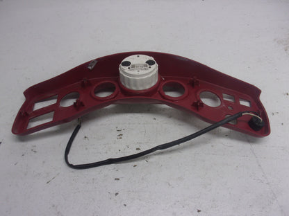 SeaDoo Jet Boat 1999 Challenger 1800 OEM Red Dash Panel & Speedometer 204470326
