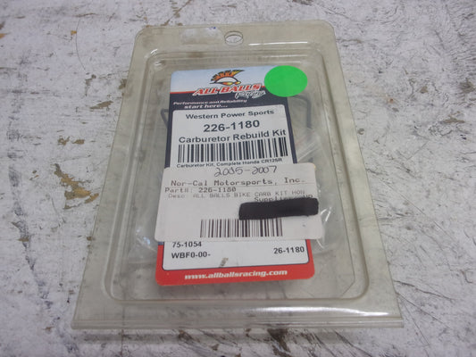 Honda 2005-2007 CR125R New All Balls Racing Carburetor Rebuild Kit # 26-1180