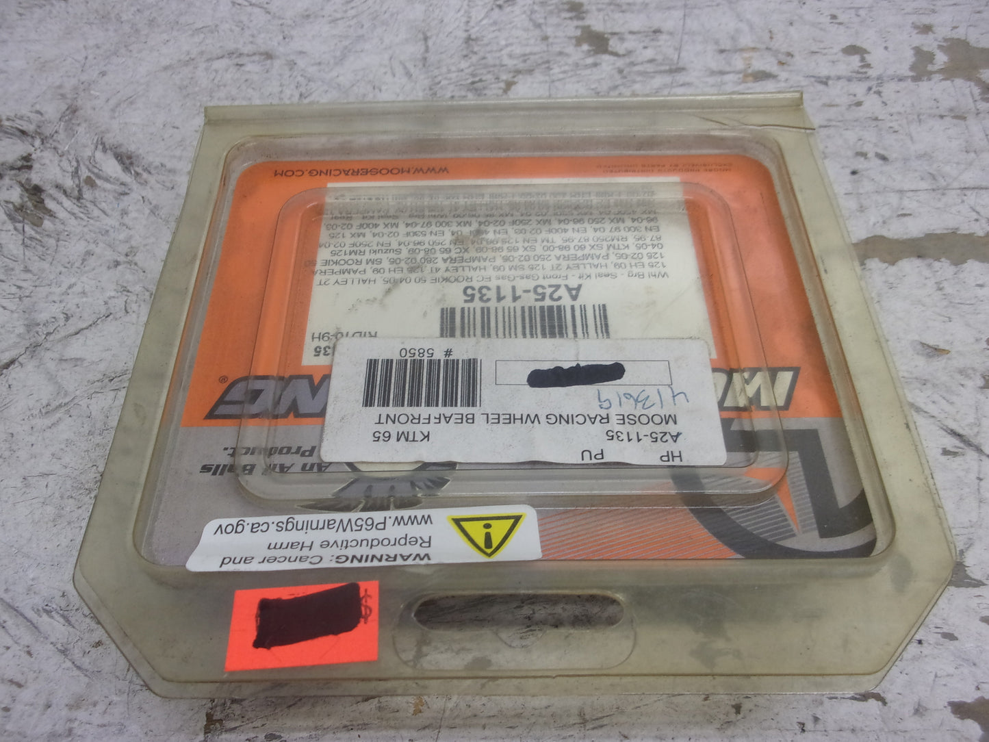 New Moose Racing Kit MOOSE Wheel BEARINGS KIT EC Rookie 50 2004-2005 # A25-1135