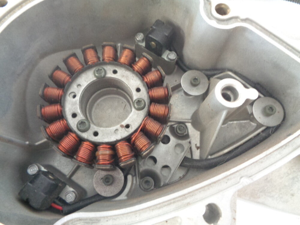 Yamaha Waverunner 2004-2008 FX1100 , FX HO Magneto Cover + Stator # 6B6-81337-00