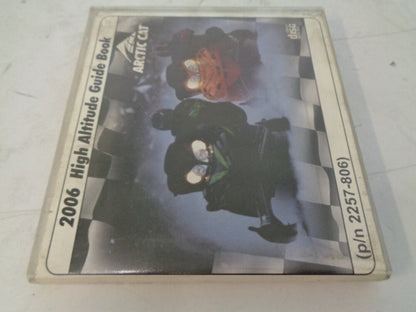 Arctic Cat 2006 Snowmobile High Altitude Guidebook CD / Disc # 2257-806