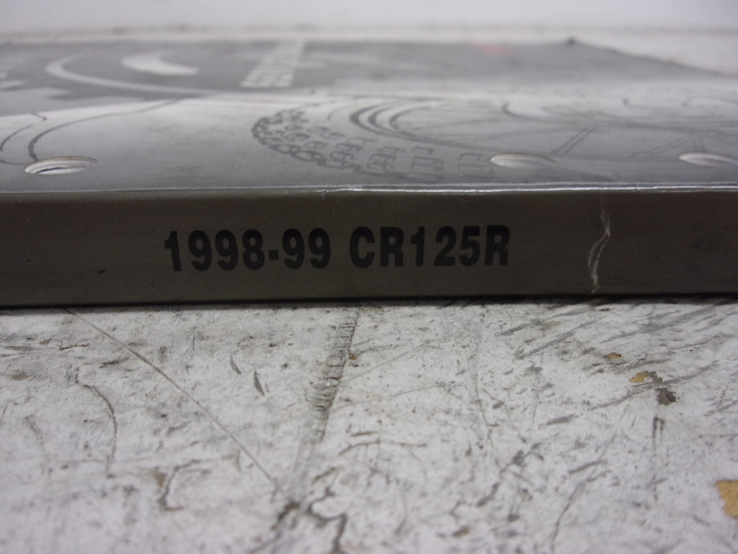 Honda Dirt Bike MX 1998-1999 CR125R OEM Service Manual Part# 61KZ451