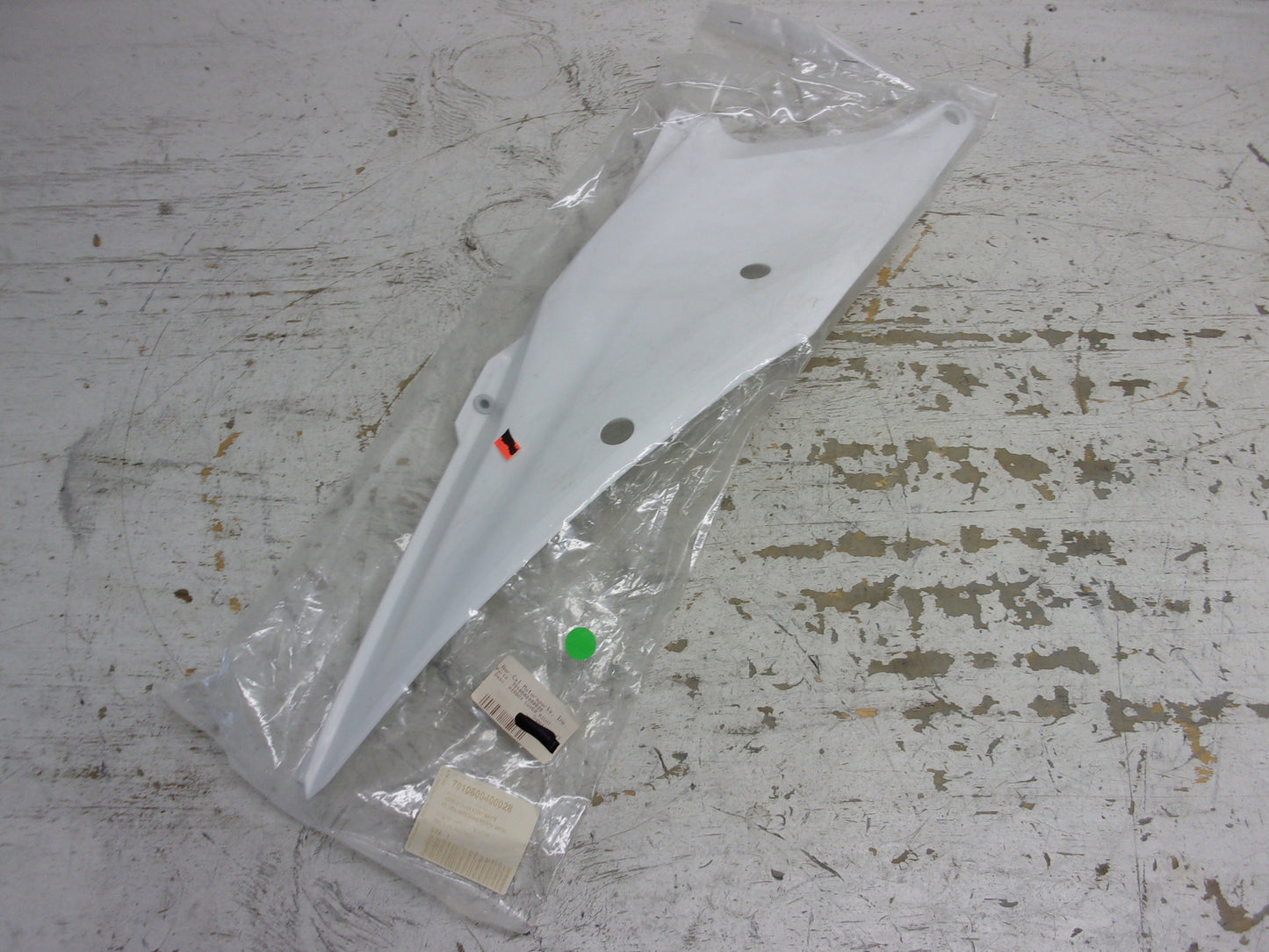 KTM Dirt Bike KTM OEM Air Box Cover Right White Part# 7910600400028