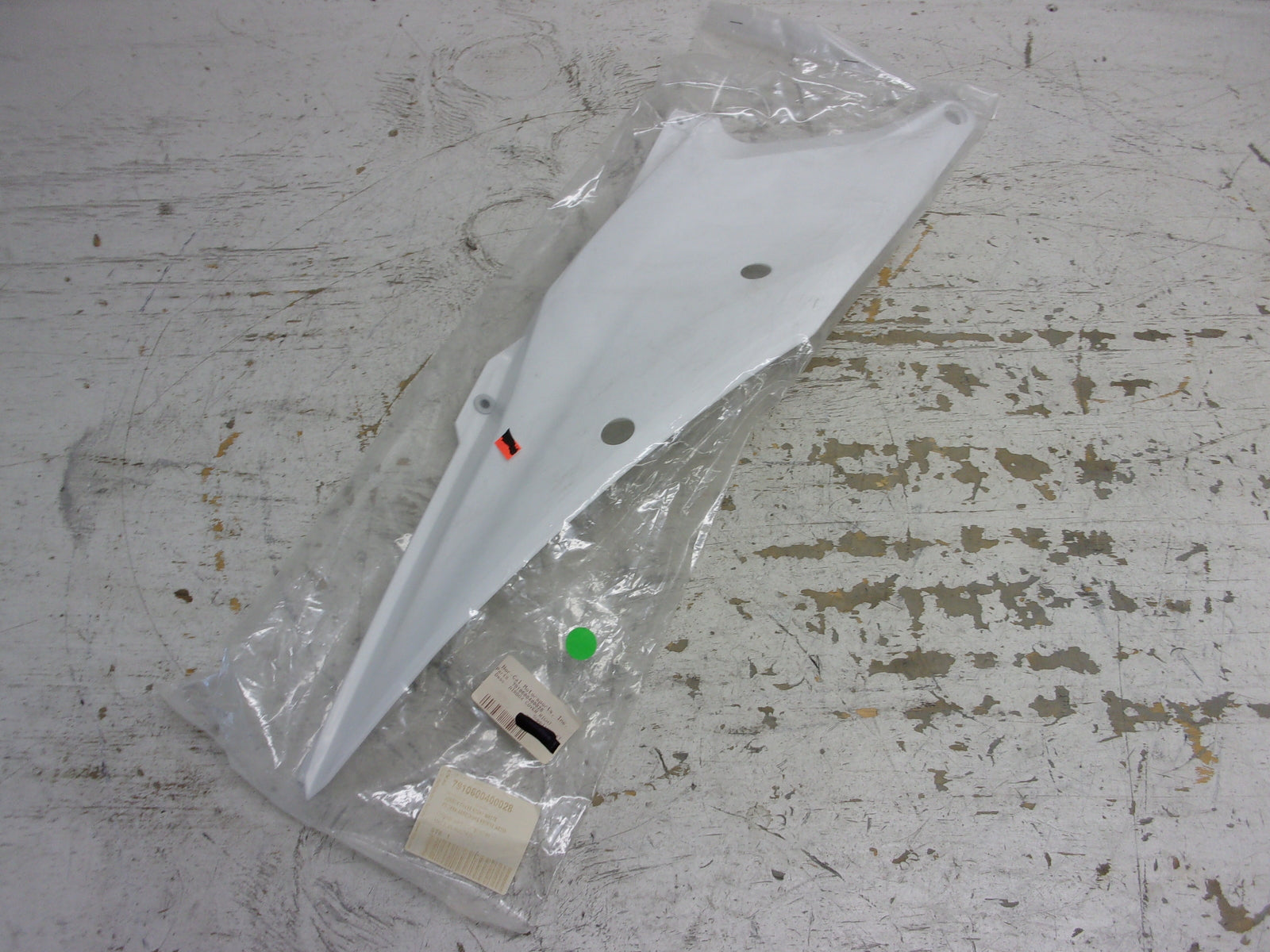 KTM Dirt Bike KTM OEM Air Box Cover Right White Part# 7910600400028