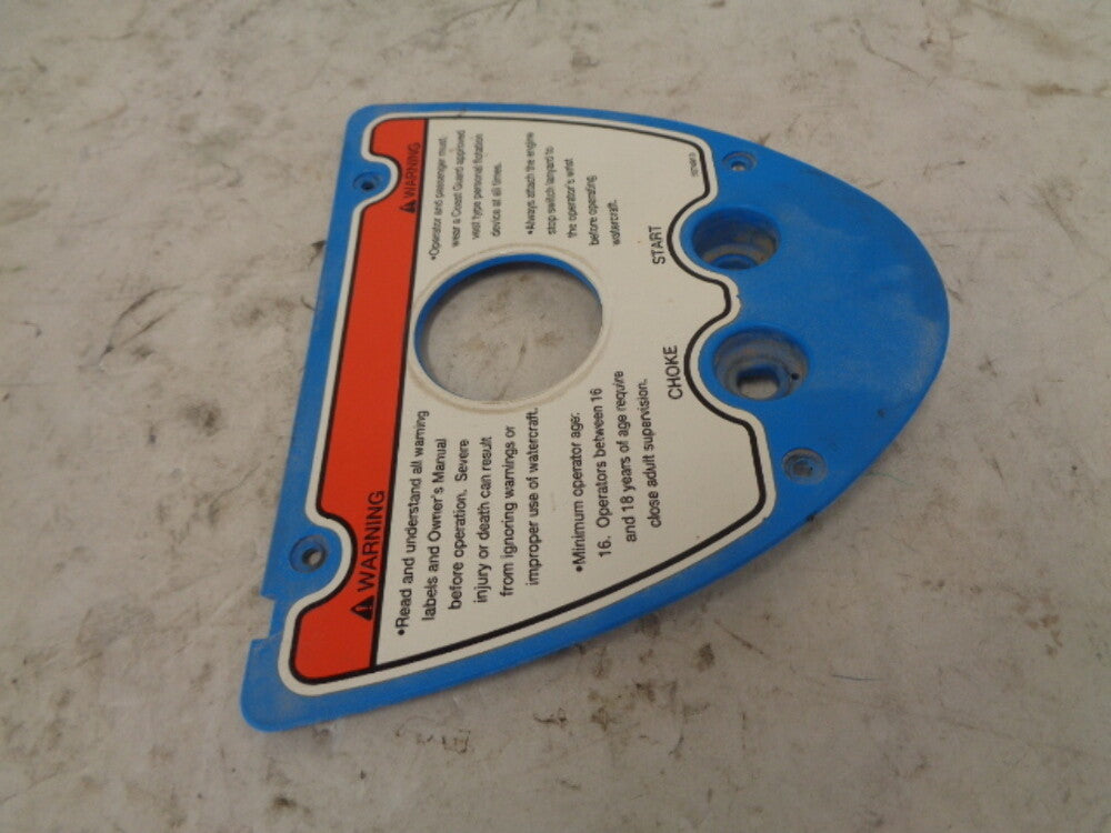 Polaris PWC Watercraft 1997 SL 700 Blue Access Pod Panel Part# 5432538-217
