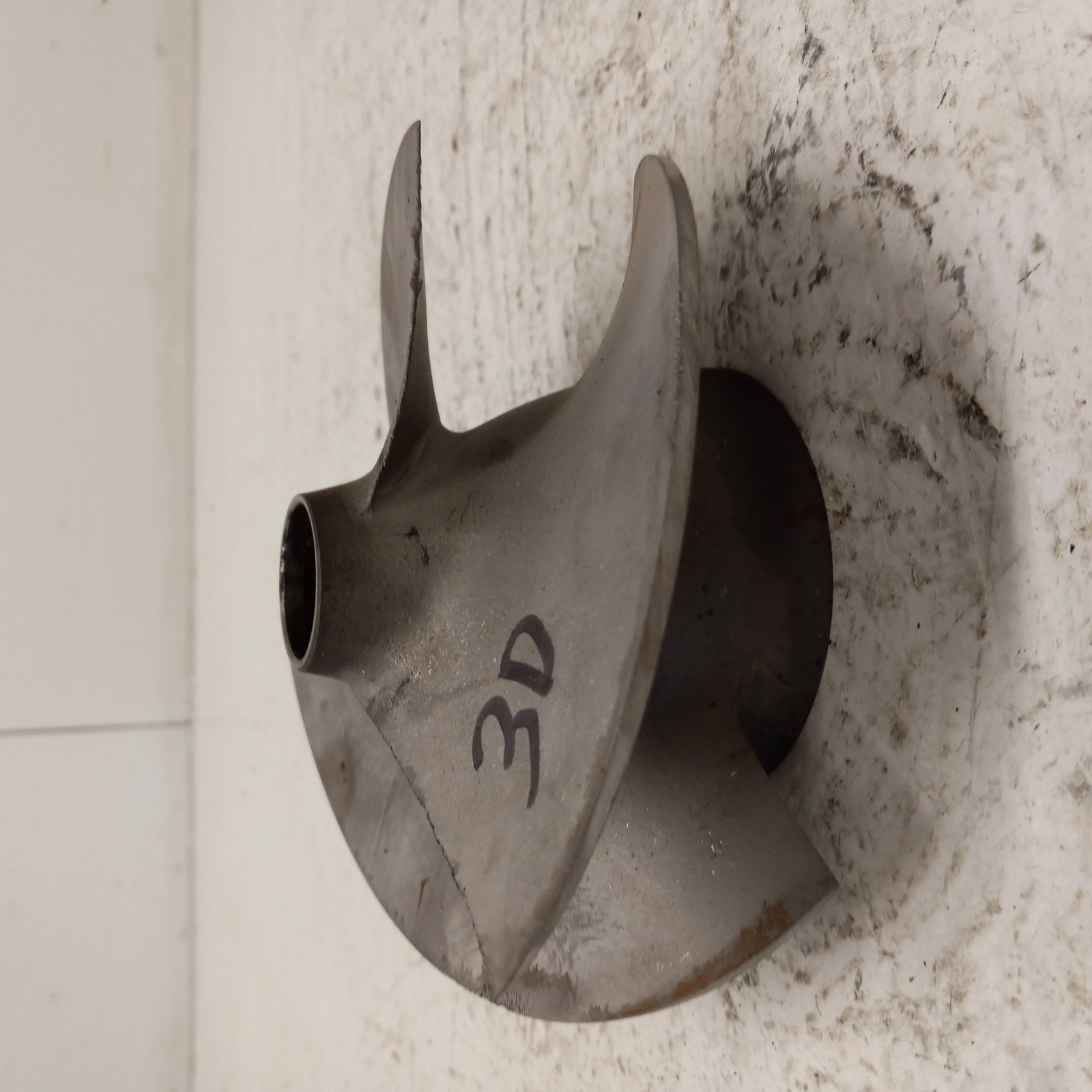 Sea Doo Bombardier 2005 3D RFI OEM Stainless Impeller Assembly Part# 267000201