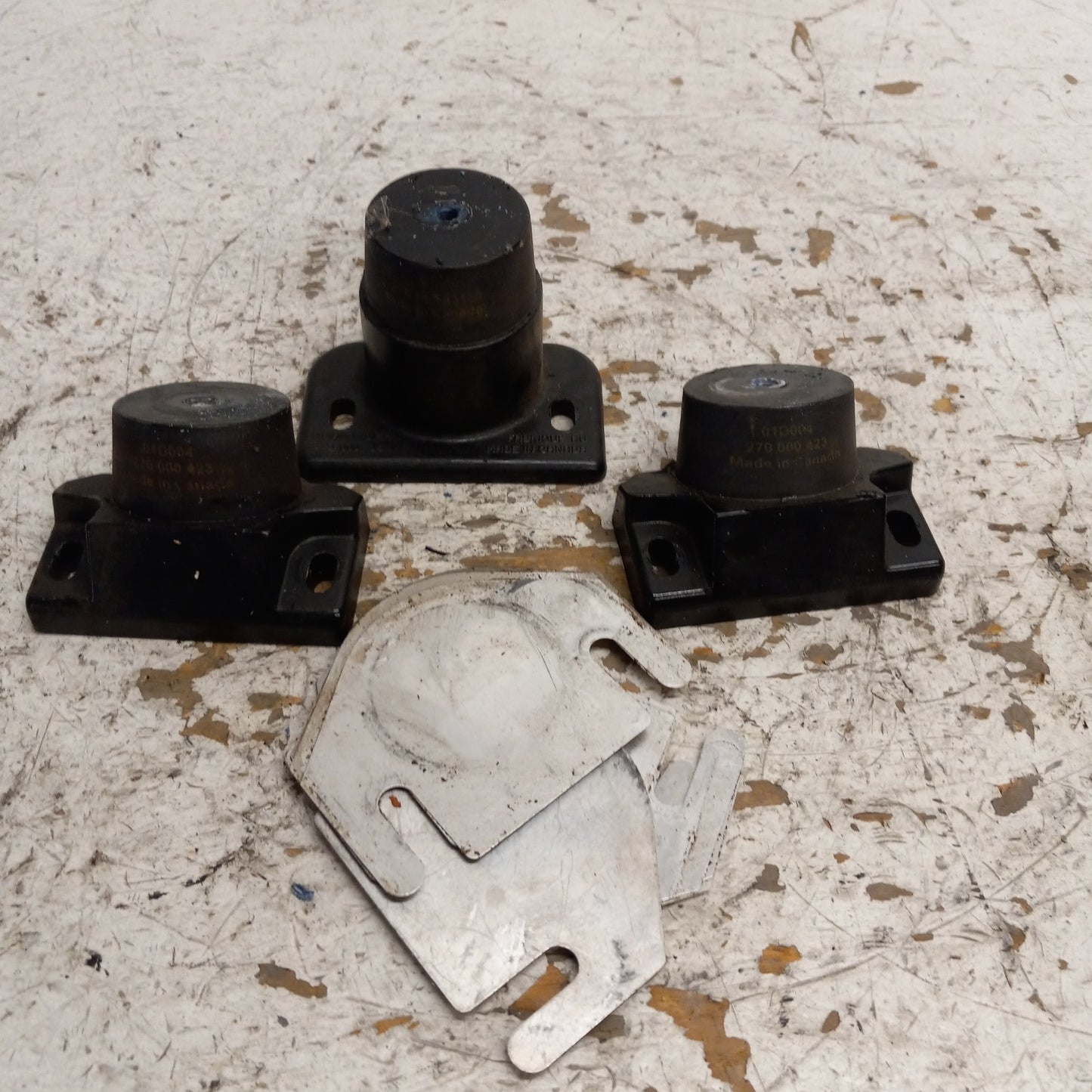 Sea Doo Bombardier 1999-2004 XP OEM Complete Engine Mount Set Part# 270000430