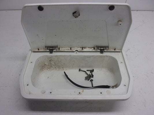 Kawasaki Jet Ski 1989-1996 TS OEM White Glove Box + Lid Part# 39012-3708-8C