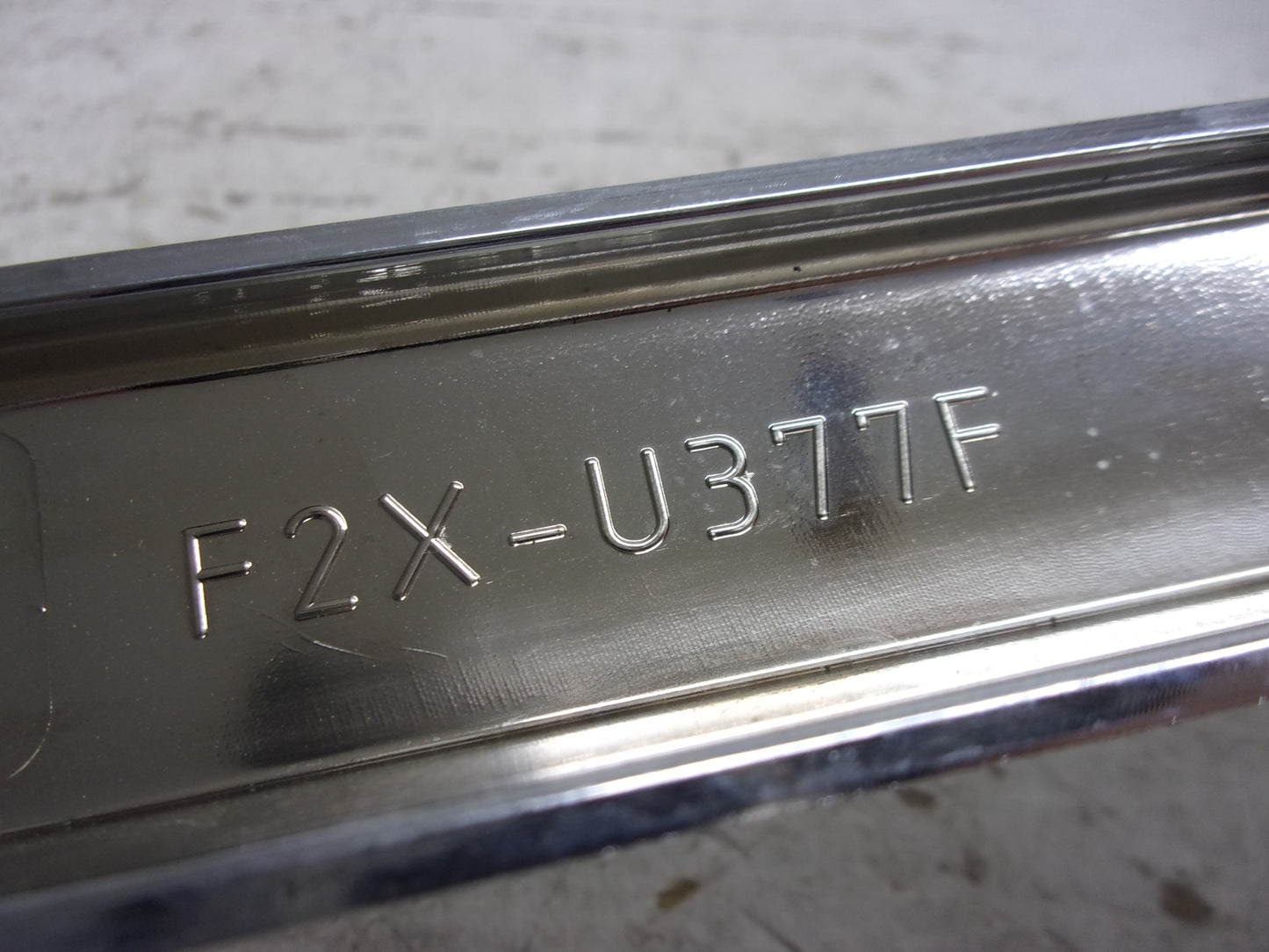 Yamaha WaveRunner 2015-2019 VX VXS VXR OEM Chrome LH Side Trim F2X-U377F-00-00