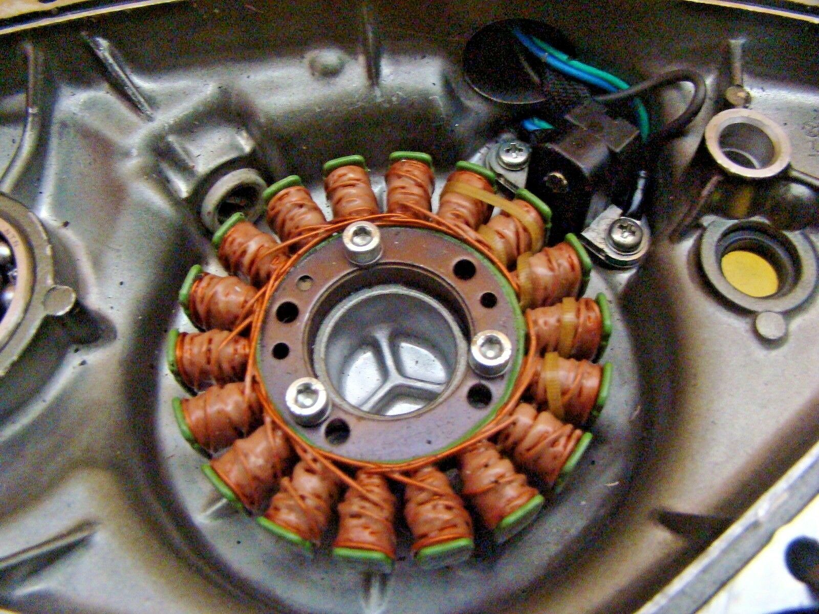 Kawasaki 1999-2005 Ultra 150 STX 1200 Generator Cover + Stator # 14031-3728