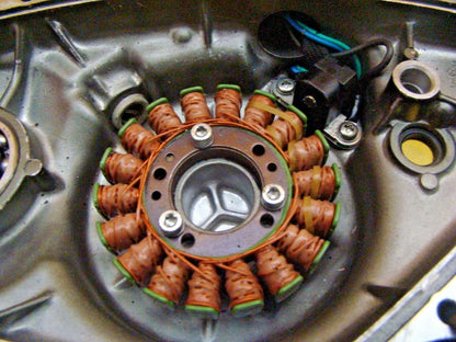 Kawasaki 1999-2005 Ultra 150 STX 1200 Generator Cover + Stator # 14031-3728