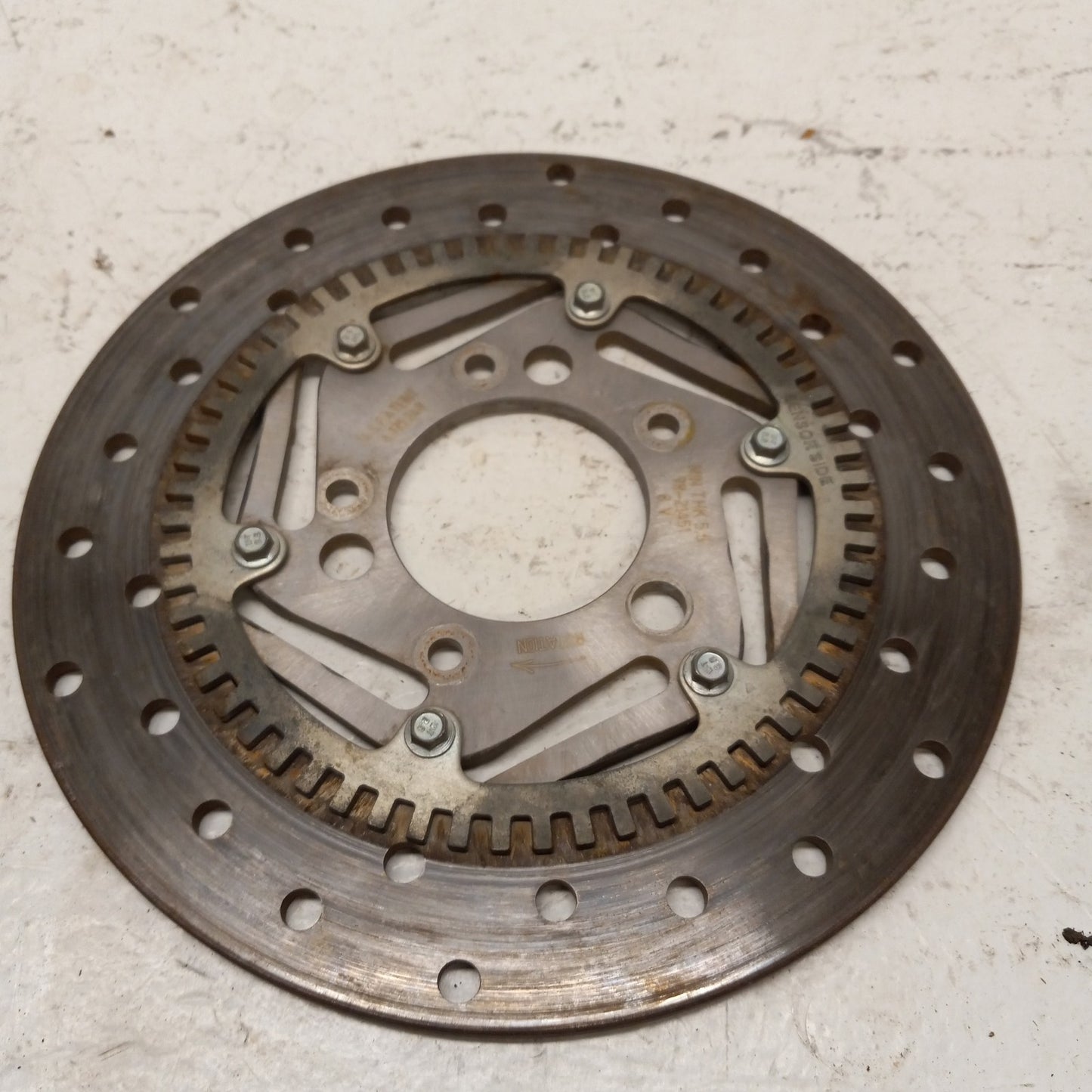 Can-Am Roadster 2008-2012 GS RS RT/RTS OEM Rear Brake Disc + ABS Disc 705600591