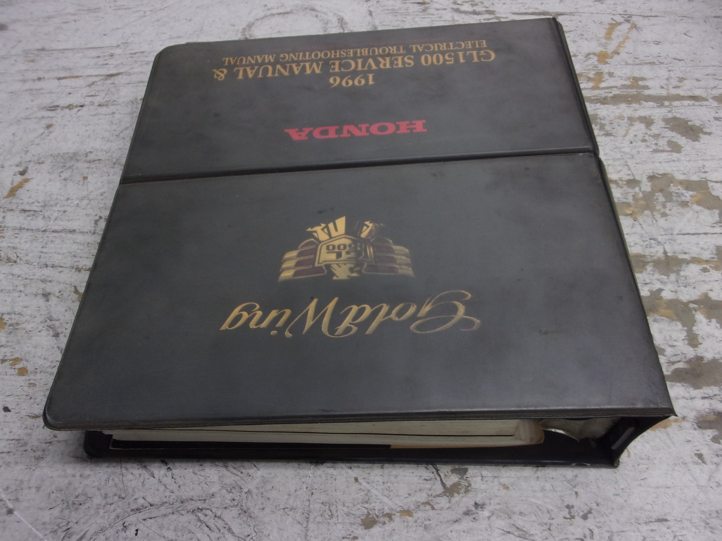 Honda 1996 GL1500 Service Manual & Electrical Troubleshooting Manual 61MAM01-AH