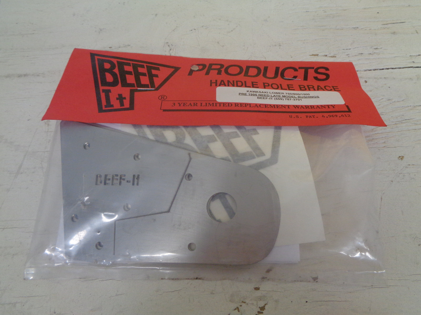Kawasaki Jet Ski 750/800/1500  Brand NEW Beef It Lower Handlepole Brace Kit