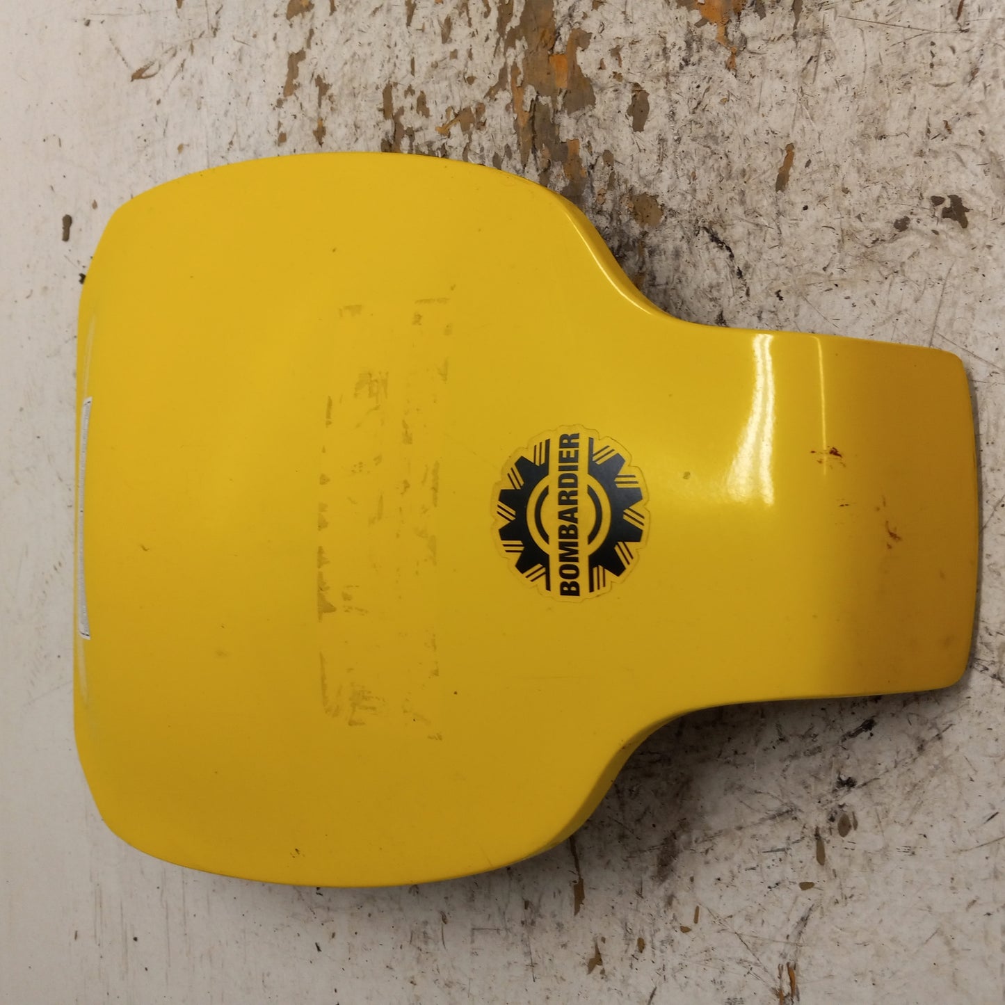 SeaDoo Bombardier 2002-2004 XP DI OEM Yellow Rear Access Cover Part# 269501153