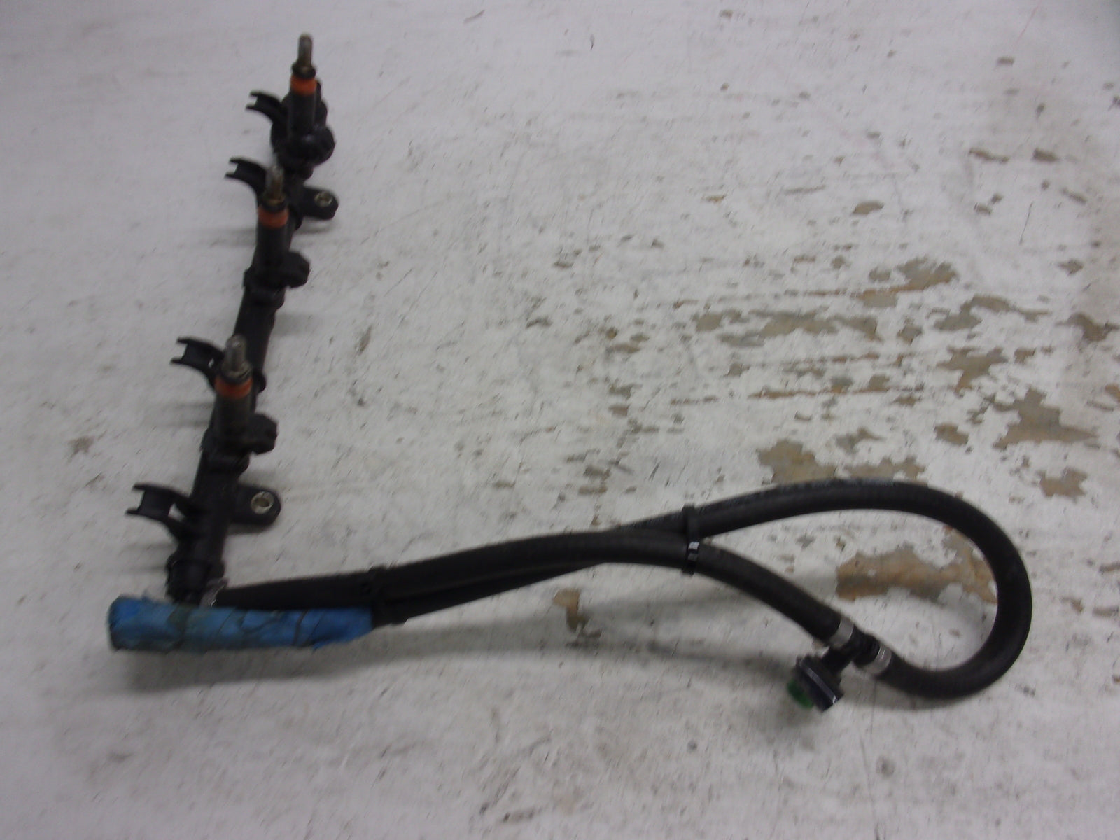 Sea Doo Bombardier 2003-2009 RXP RXT GTX SC Fuel Rail + Injectors # 420874520