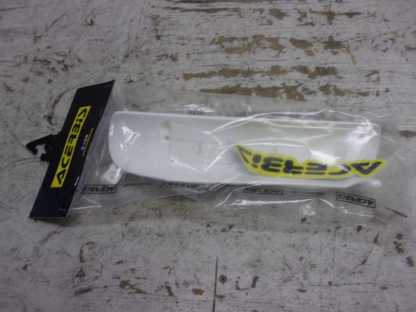 KTM Dirt Bike 2004-2012 SX 85 NEW Acerbis White Lower Fork Covers # 0016368.030
